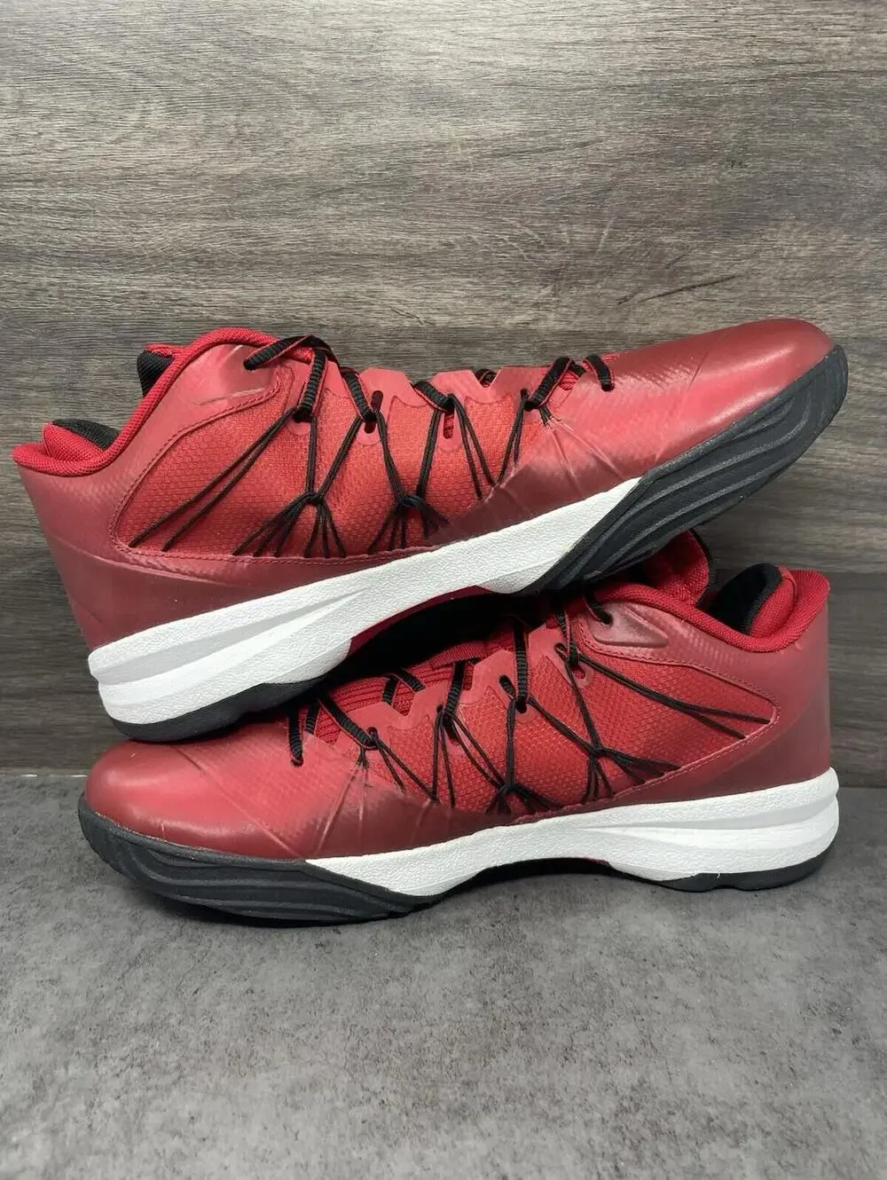 Air Jordan CP3 VII Sneakers Mens Size 13 Basketball Red Black 644805-601